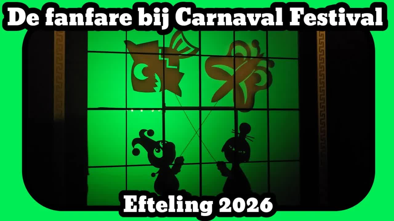 De fanfare bij Carnaval Festival [Efteling 2026]