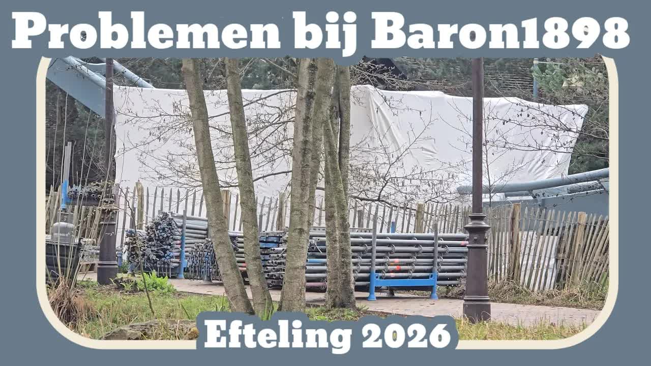 Problemen bij Baron1898 [Efteling 2026]
