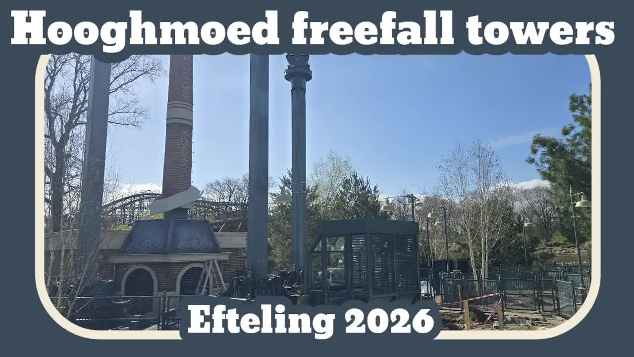 Hooghmoed freefall towers [Efteling 2026]