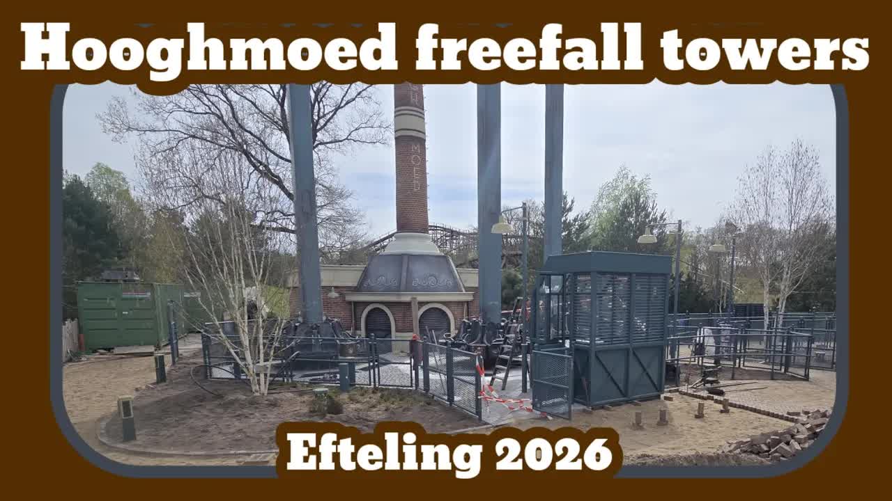 Hooghmoed freefall towers [Efteling 2026]